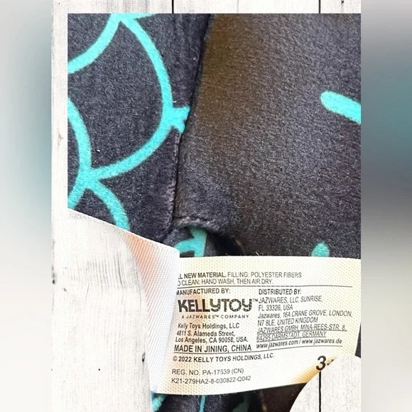 Squishmallows 2022 Halloween Squad #2 8" Sheikla Mermaid Skeleton Plush Doll Toy - Picture 8 of 8